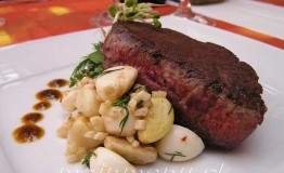 Delmonico na grile s cesnakom s provensálskym korením