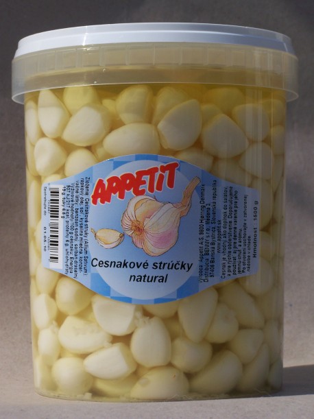 Cesnakové strúčky natural 1500 g