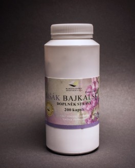 Šišiak bajkalský – 200 kapslí - extra silné
